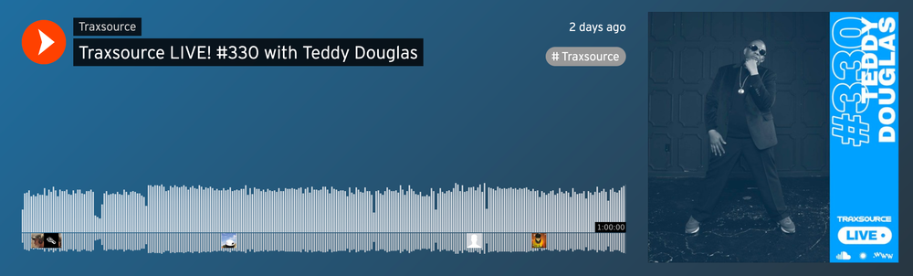Listen to special DJ Teddy Douglas mix for Traxsource.com