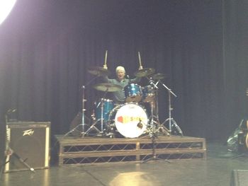 John on drums again
