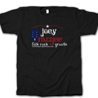 Folk Rock Groove Black T-Shirt