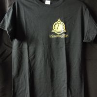 Black & Gold 7SF Logo t-shirt (black/unisex)