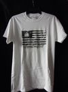 White & Black "Resistance flag" t-shirt (unisex)