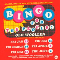 BINGO FOR THE PEOPLE - THURS 2 JUNE ***SOLD OUT***