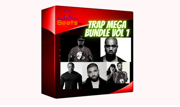 Trap Mega Bundle Drum Kit Vol 1 - Drake Kit, Kanye West Kit, Dr Dre Kit & More...