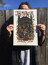 Autumn 2016 screen printed poster