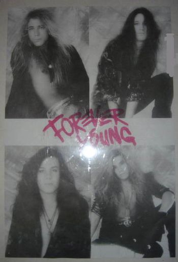 Copy of the Forever Young Poster(25,000 copies were distibuted)

