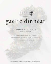 Dahlia Gaelic Dinner with Ciaran Nagle & Tara Novak