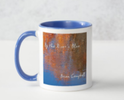 By the River's Blue Coffee Mug