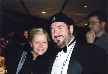 Lew with Cheryl Hardwick (SNL keyboard)
