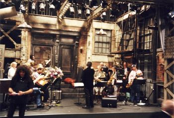 SNL band rehearsal before 25th Anniversary show 1999
