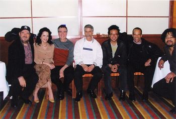 Lew, Barbara & Bobby Keller, Rick Wald, Alex Foster, Earl Gardner & James Genus at party 2005
