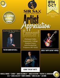 Sir Sax Gospel Skate Party Artist Appreciation Concert