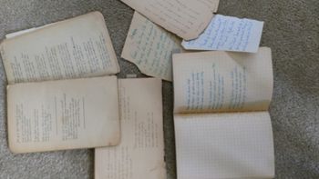 Grandma Hana's various notebooks
