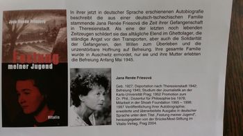from brochure about my mom's lectures in Germany
