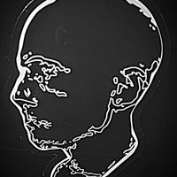 Transparent Skull Sticker