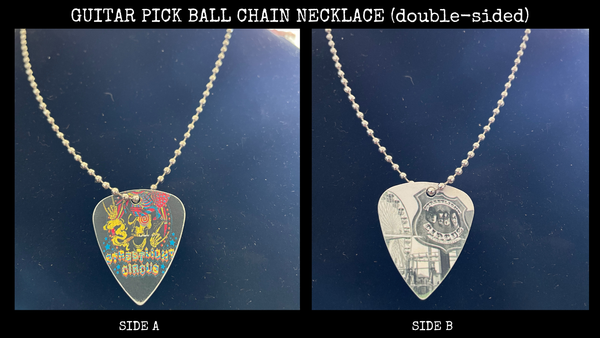 Guitar Pick Ball Chain Necklace