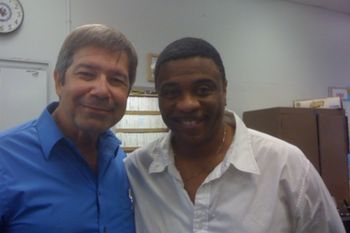 with Ricky Lawson
