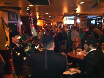 Pipers for Paddy's Day
