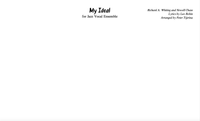"My Ideal" - Vocal Jazz Arrangement (digital download)