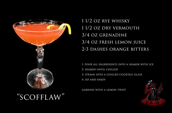 Scofflaw Whiskey Cocktail