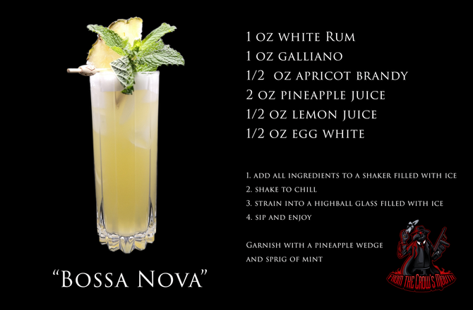Bossa Nova Rum Cocktail