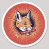 Dynamite Fox Sticker