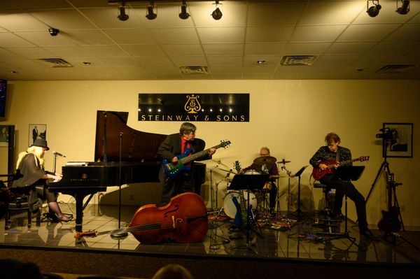 LIVE IN MUSIC CITY - Kool Kat performs live in concert with her band at the Steinway Gallery of Nashville. 