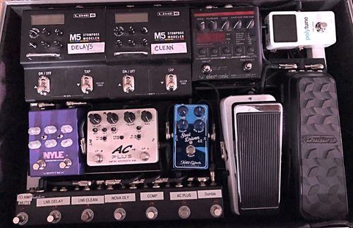 paul jackson jr pedalboard