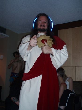 Buddy Jesus blesses us all.
