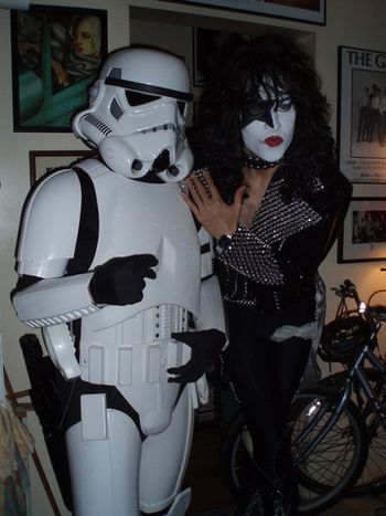 Security is tight at KISS shows nowadays.
