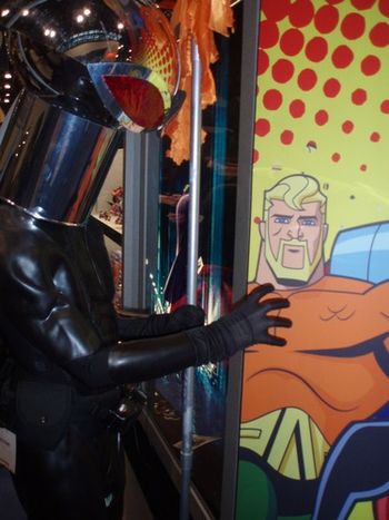 Black Manta and some confused feelings about his nemesis.
