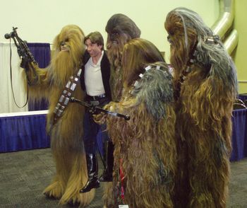 Han Solo gets carried away
