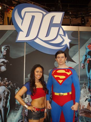 Jenn & Bryan as Kara & Superman
