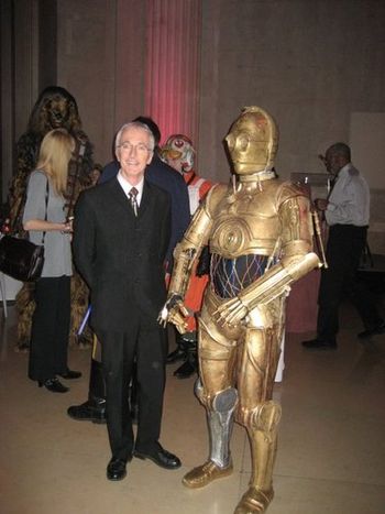 Mr. C-3PO himself, Anthony Daniels.
