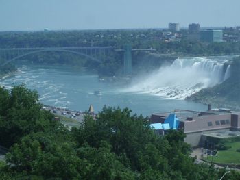 The other end of the falls.
