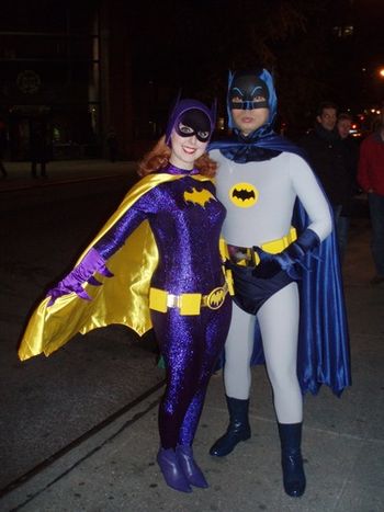 Batman & Batgirl!
