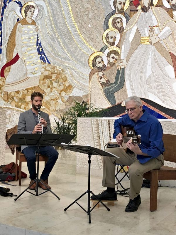 Diálogos Duo at Sacred Heart University "Art of the Duo" concert series. CLICK to Visit DUO HOMEPAGE