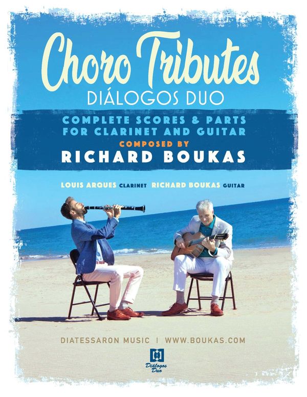 CHORO TRIBUTES complete SCORES.
CLICK for REVIEW of PLAYALONG BUNDLE by THE CLARINET/Int'l Clarinet Association.