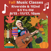 Fall Music and Movement Classes with Puppets!
