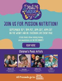 Kids Music Festival for No Kid Hungry