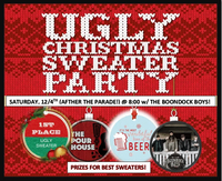 BDB Ugly Christmas Sweater PARTY