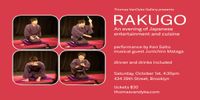 RAKUGO - An evening of Japanese
