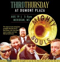 Third Thursday at Dumont Plaza presents The Mighty Souls Brass Band