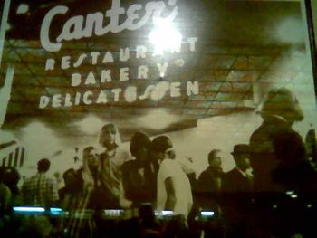 CANTERS DELI ON FAIRFAX AVE LOS ANGELES

