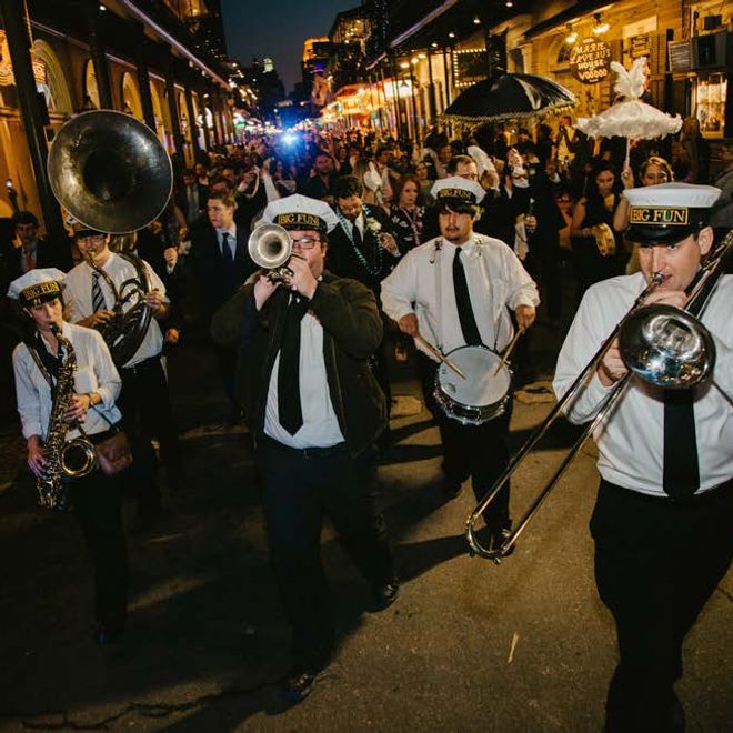 second-line-brass-band