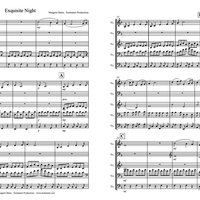 Exquisite Night - Cello Ensemble (in 5 parts)