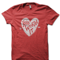 You're Worth It Unisex (red)