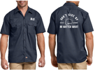 NEW - Don't Give Up Work Shirt (dark navy)