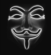 LED Anonymous Face Mask