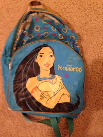 Yes, there is a real Pocahontas back pack!
