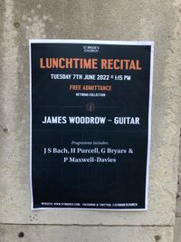 Recital: James Woodrow - guitar